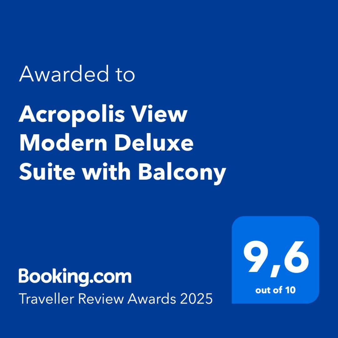 Acropolis View Modern Deluxe Suite With Balcony Athens Luaran gambar